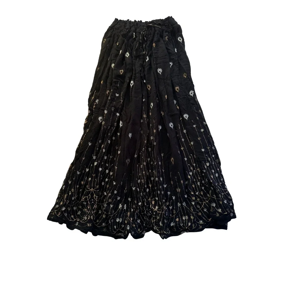 Vintage | 80s Belma New York Maxi Skirt | One Size Fits Most | Made in‎ India